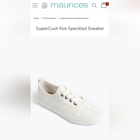 SuperCush Kim Speckled Sneaker - Picture 8 of 9